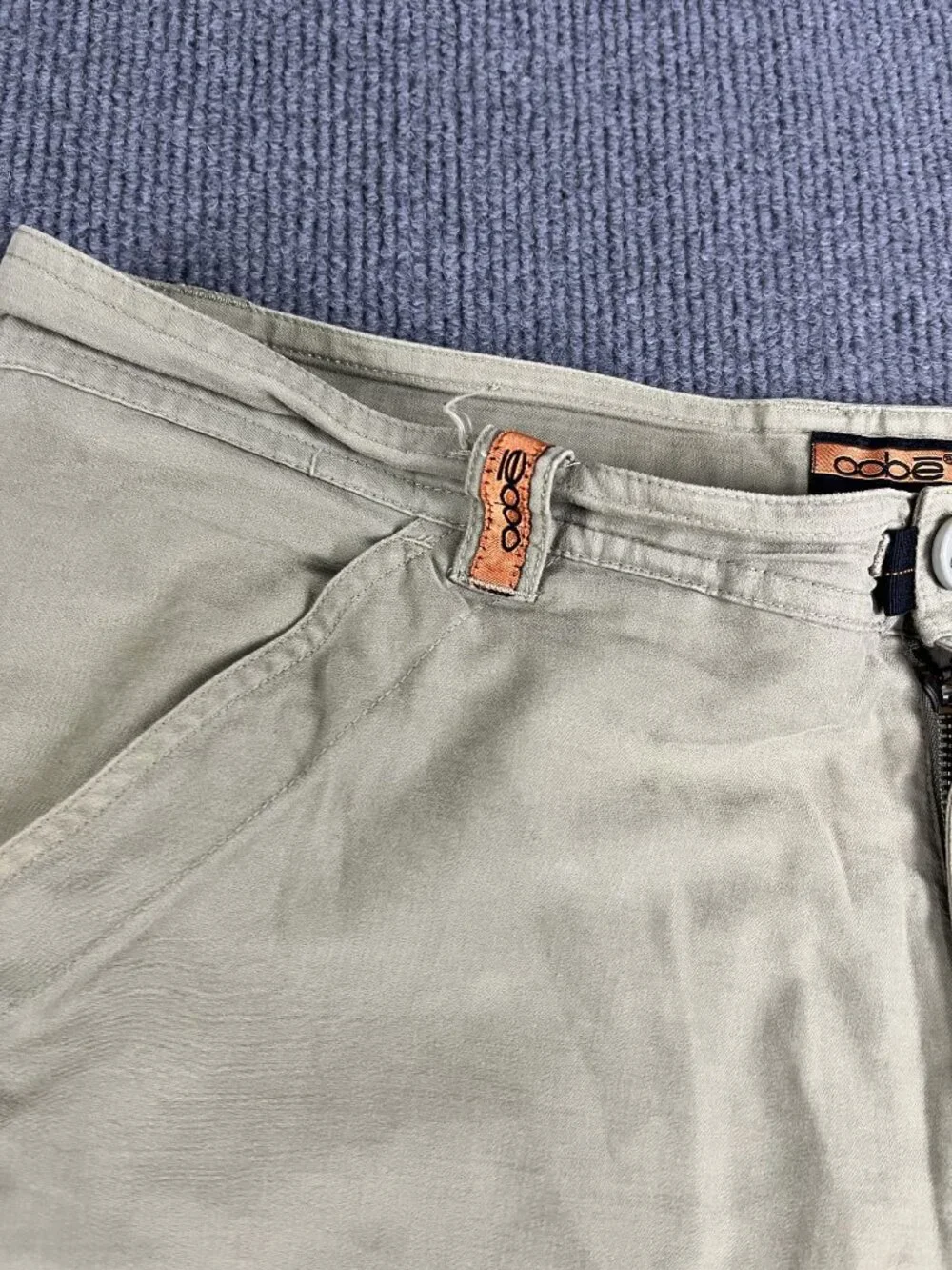 Oobe Outdoor Mens Khaki Cargo Shorts Size 36